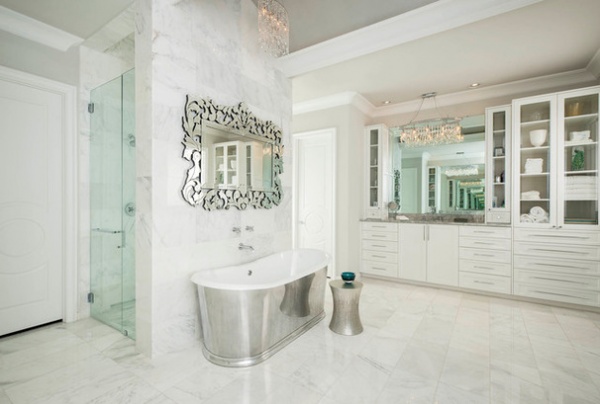 Mediterranean Bathroom by CDA Interior Design