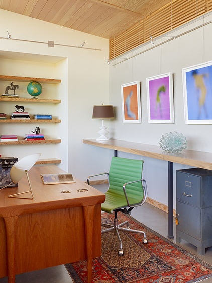 Contemporary Home Office by Jeffers Design Group