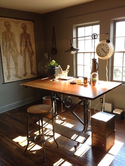 Industrial Home Office by Emily Winters