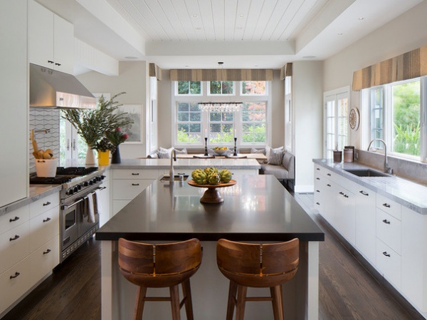 Contemporary Kitchen by Laura Martin Bovard