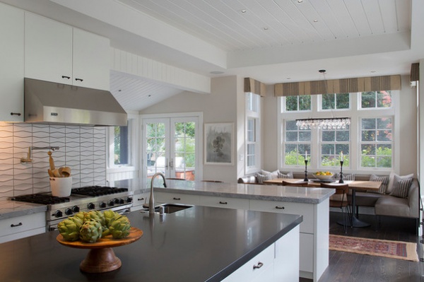 Contemporary Kitchen by Laura Martin Bovard