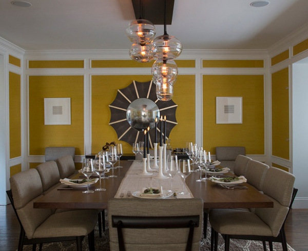 Midcentury Dining Room by Laura Martin Bovard