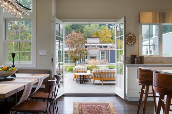 Contemporary Kitchen by Laura Martin Bovard