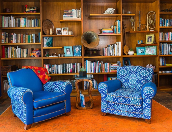 Eclectic Family Room by 1 Man of the Cloth