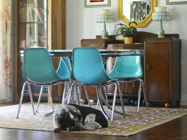 Eclectic Dining Room by Sarah Greenman