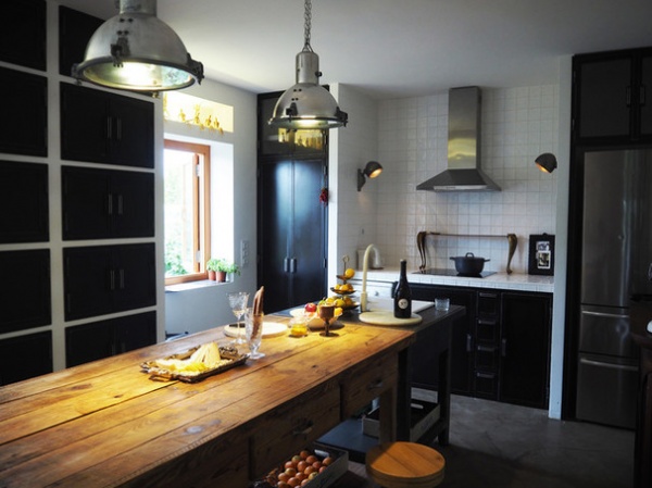 Industrial Kitchen by Karin & Sara