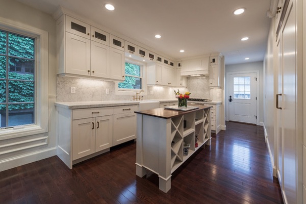 Transitional Kitchen by Lucy Call