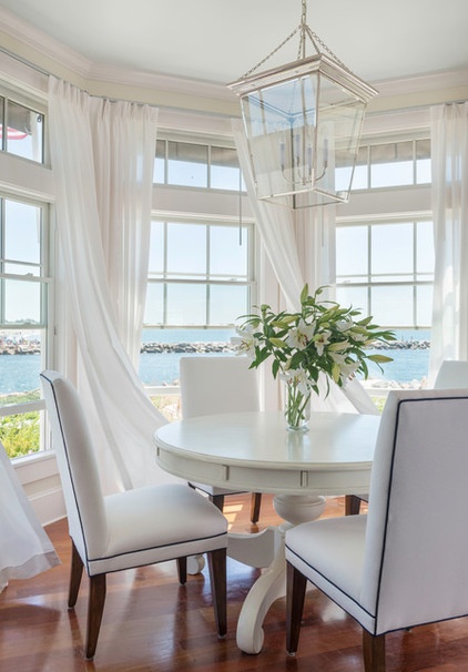 Beach Style Dining Room by Kate Jackson Design