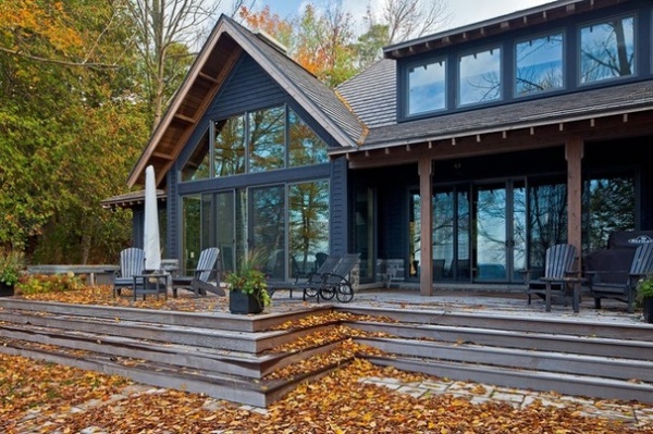 Rustic Deck by Peter A. Sellar - Architectural Photographer