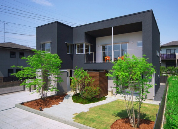 Contemporary Exterior by 塩田　真吾 ⊆ ㈱シオダ建築デザイン事務所（Shioda Arch&Atelier）
