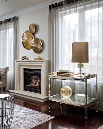 Traditional Family Room by Toronto Interior Design Group | Yanic Simard