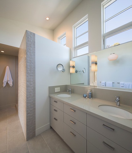 Contemporary Bathroom by Amy A. Alper, Architect
