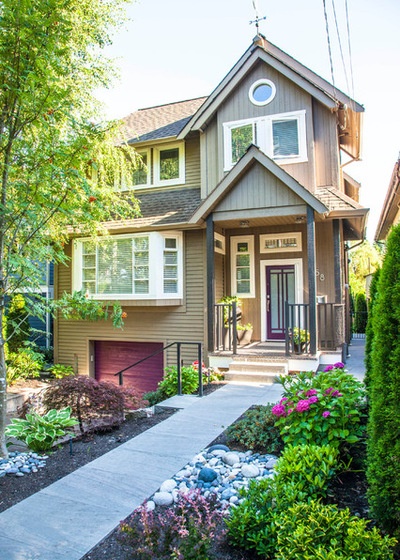 Traditional Exterior by Flow Home Staging & Design