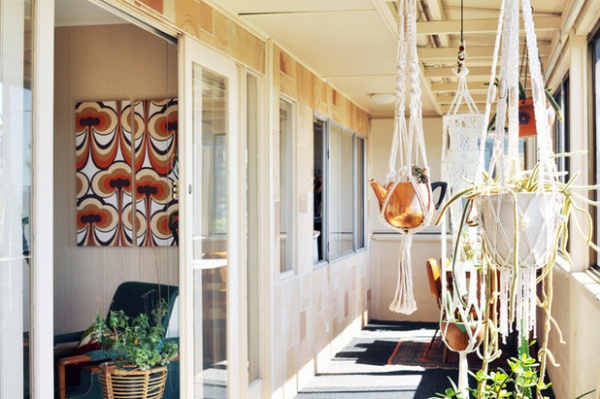 Eclectic Sunroom by Tamara Armstrong