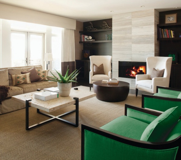 Contemporary Living Room by Milieu Home Goods