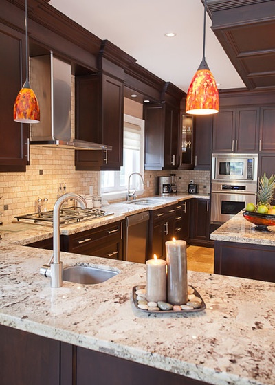 Transitional Kitchen by Nicola Interiors