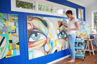 Studio Tour: A Painter’s View From on Top of the World