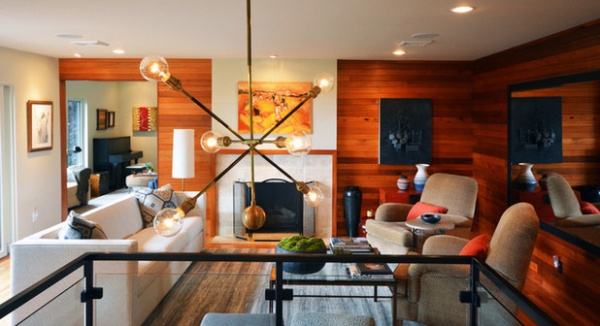 Eclectic Living Room by Robert Burns