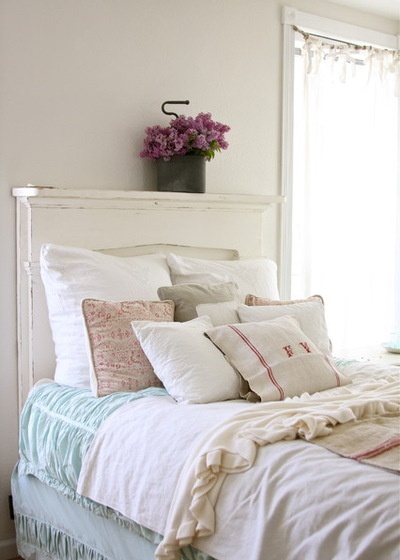 Shabby chic Bedroom by Dreamy Whites
