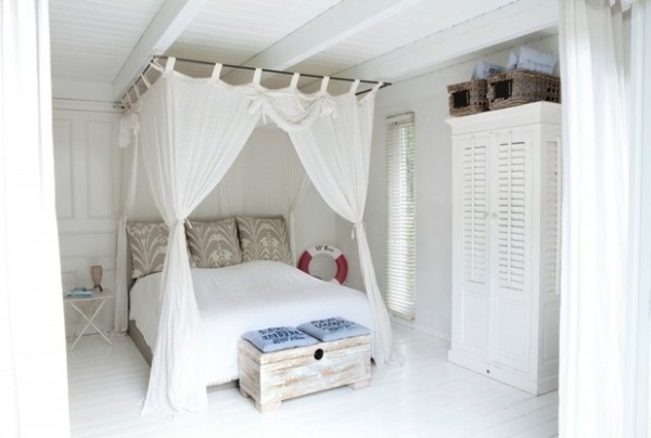 Beach Style Bedroom by raphaeldesign
