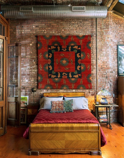 Eclectic Bedroom by Ralo (Tibet Carpet)