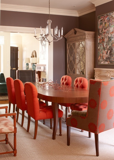 Contemporary Dining Room by Cardea Building Co.