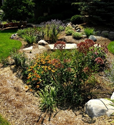 Traditional Landscape by Countryside Flower Shop and Nursery