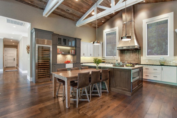 Farmhouse Kitchen by LMK Interiors