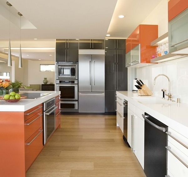 Contemporary Kitchen by Mark English Architects, AIA