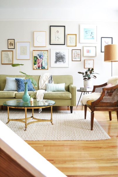 Eclectic Living Room by Rehabitat