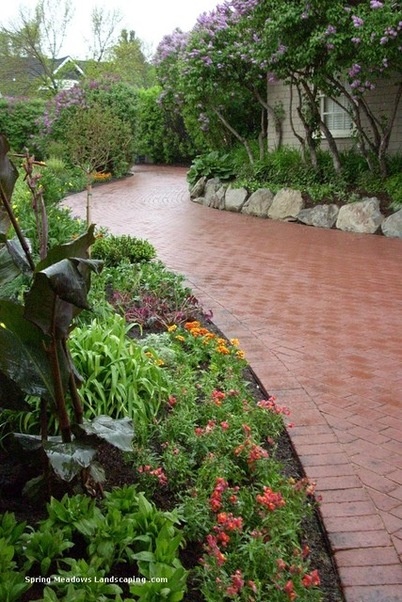 Contemporary Landscape by Calgary Landscaping Service