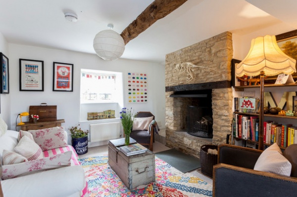 Eclectic Living Room by Chris Snook