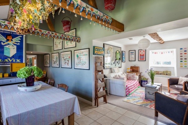 Eclectic Dining Room by Chris Snook