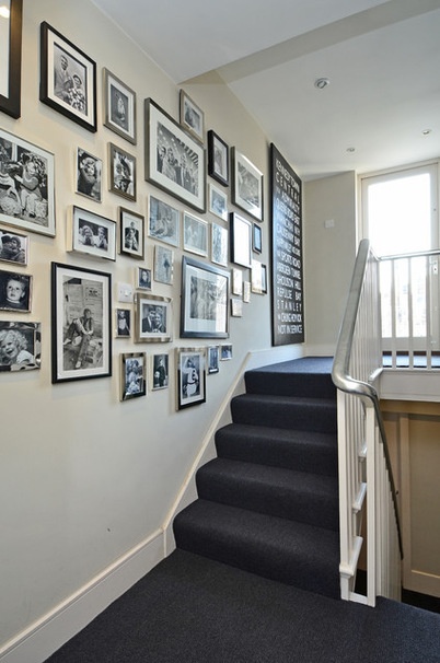 Transitional Staircase by Teresa Superville Photography