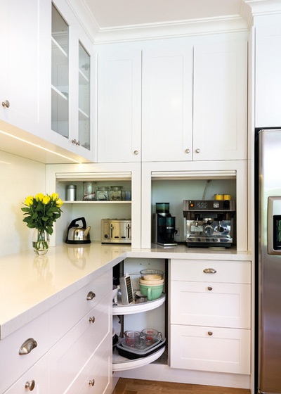 Transitional Kitchen by kitchens by peter gill