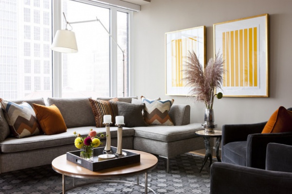 Contemporary Living Room by Terrat Elms Interior Design