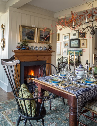 Victorian Dining Room by Vincent Greene Architects