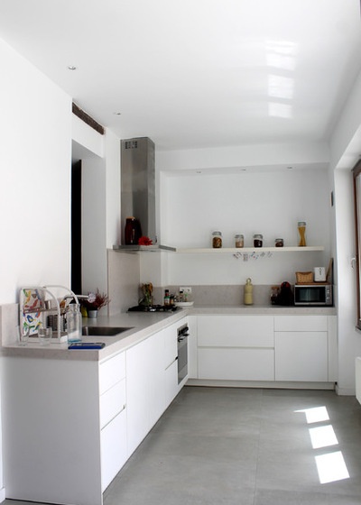 Transitional Kitchen by Pepa Casado