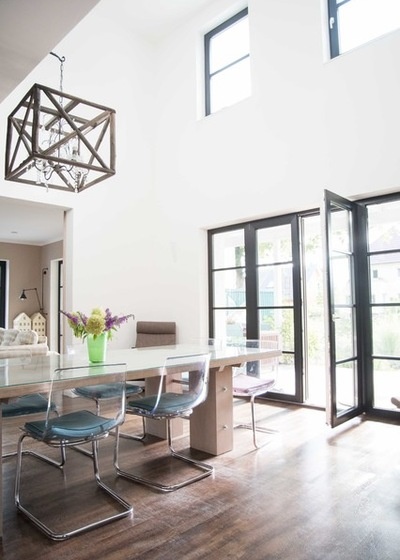 Farmhouse Dining Room by Claudia Georgi Photography