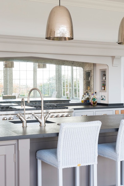 Transitional Kitchen by Humphrey Munson