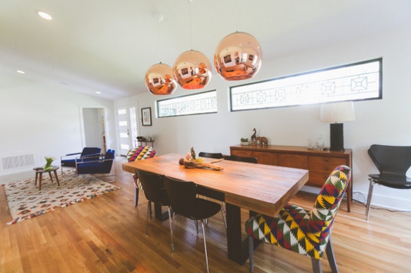 Midcentury Dining Room by Heather Banks