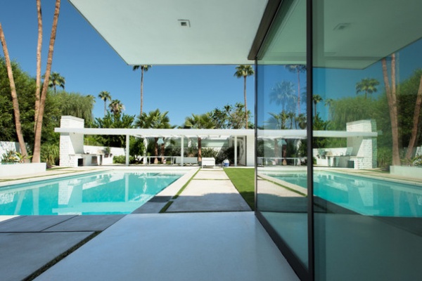 Midcentury Pool by Studio AR+D Architects