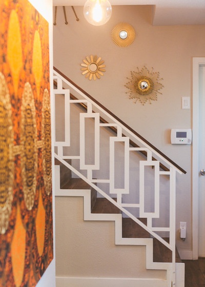 Eclectic Staircase by Heather Banks