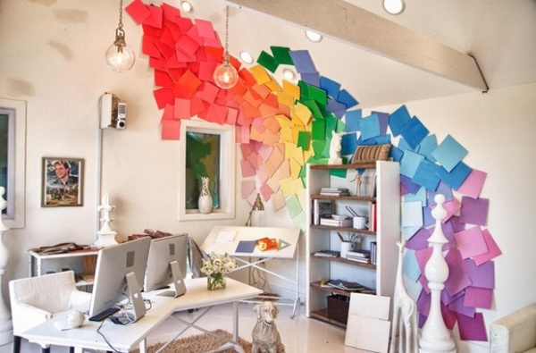 Eclectic Home Office by Phillips Collection