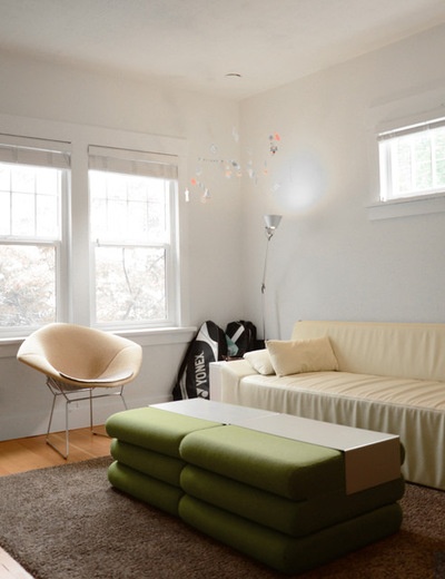 Eclectic Living Room by Jane Vorbrodt