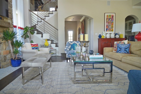 Eclectic Living Room by Sarah Greenman