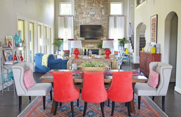 Eclectic Dining Room by Sarah Greenman