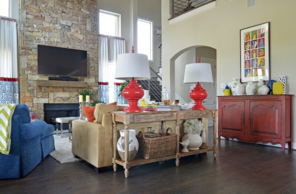 Eclectic Living Room by Sarah Greenman