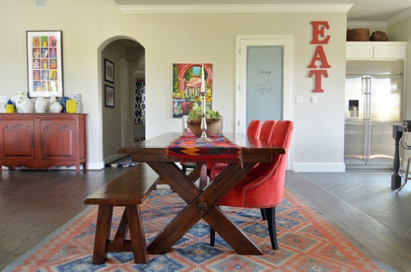 Eclectic Dining Room by Sarah Greenman