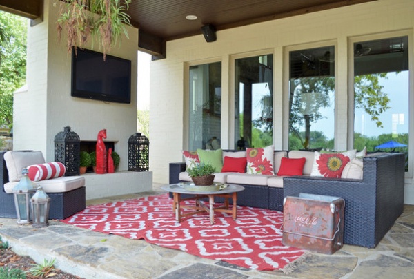 Eclectic Patio by Sarah Greenman